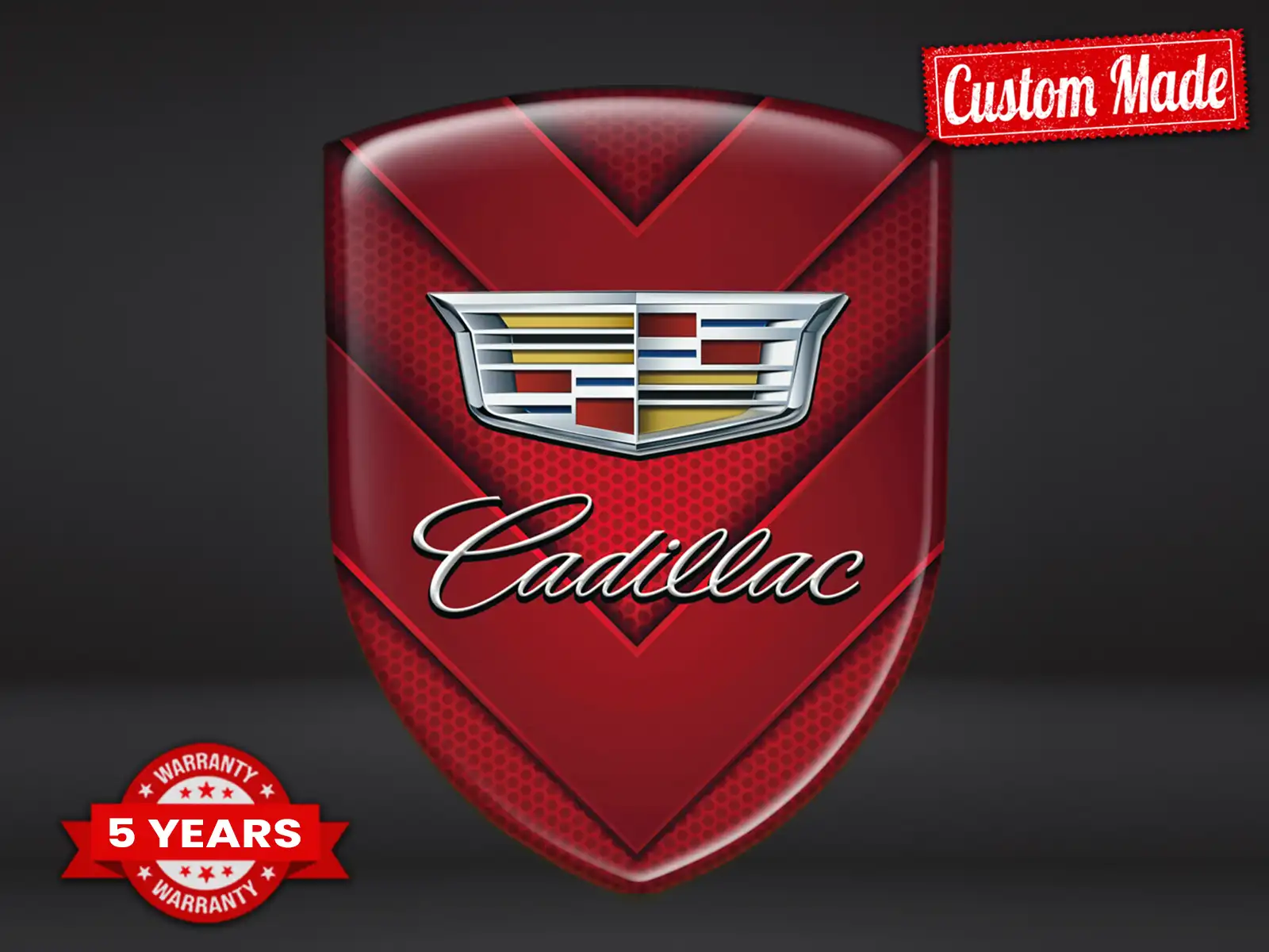 Cadillac Stickers Tuning Auto Édition Limitée Badges Drift Luxe